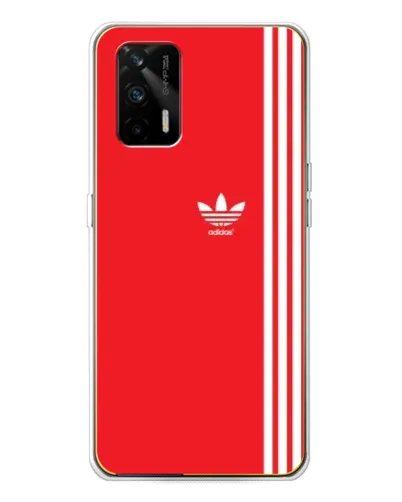 Чехол для Realme GT 5G с картинкой «Красный минимализм Adidas» Чехол для Realme GT 5G с картинкой «Красный минимализм Adidas»