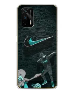 Чохол для Realme GT 5G з картинкою «Спортивний арт Nike» Чохол для Realme GT 5G з картинкою «Спортивний арт Nike»