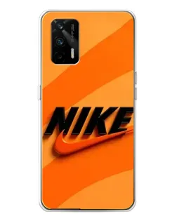 Чохол для Realme GT 5G з картинкою «Помаранчевий драйв Nike» Чохол для Realme GT 5G з картинкою «Помаранчевий драйв Nike»
