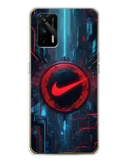 Чохол для Realme GT 5G з картинкою «Техногенний стиль Nike» Чохол для Realme GT 5G з картинкою «Техногенний стиль Nike»