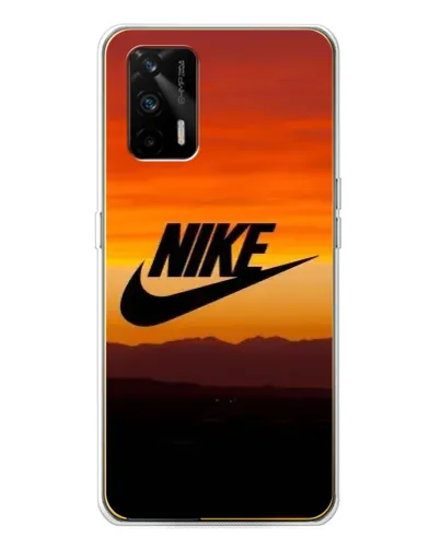 Чехол для Realme GT 5G с картинкой «Nike — вечерний горизонт»