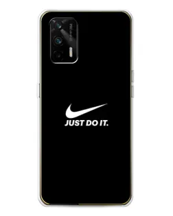 Чохол для Realme GT 5G з картинкою «Мінімалізм від Nike» Чохол для Realme GT 5G з картинкою «Мінімалізм від Nike»