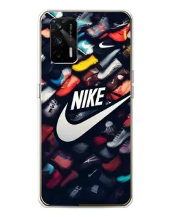 Чохол для Realme GT 5G з картинкою «Колекція кросівок Nike» Чохол для Realme GT 5G з картинкою «Колекція кросівок Nike»