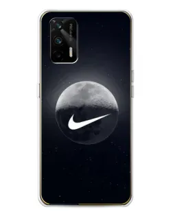 Чохол для Realme GT 5G з картинкою «Nike у стилі графіті» Чохол для Realme GT 5G з картинкою «Nike у стилі графіті»