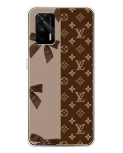 Чехол для Realme GT 5G с картинкой «Louis Vuitton — банты»