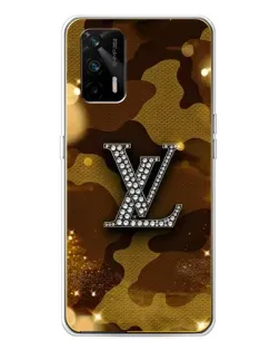 Чехол для Realme GT 5G с картинкой «Камуфляжный Louis Vuitton»