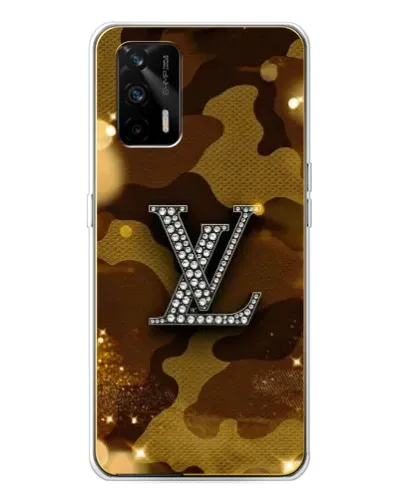 Чехол для Realme GT 5G с картинкой «Камуфляжный Louis Vuitton»