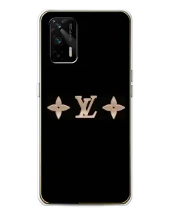 Чехол для Realme GT 5G с картинкой «Louis Vuitton — минимализм»