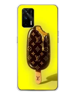 Чехол для Realme GT 5G с картинкой «Мороженое от LV»