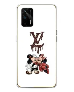 Чехол для Realme GT 5G с картинкой «LV и Микки Маус»