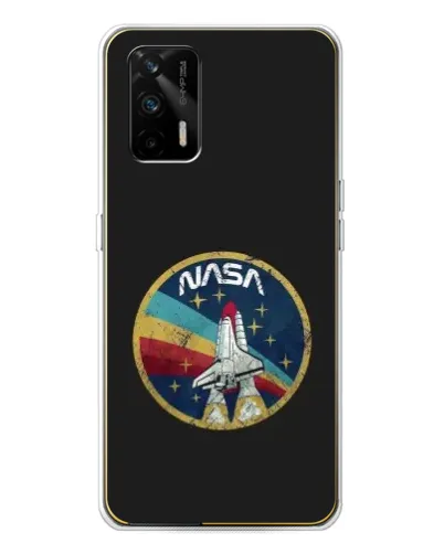 Чехол для Realme GT 5G с картинкой «NASA — эмблема миссии» Чехол для Realme GT 5G с картинкой «NASA — эмблема миссии»