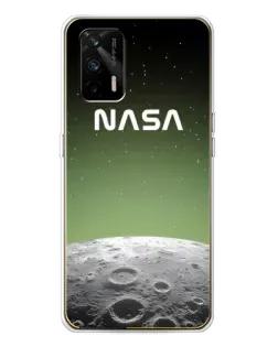 Чехол для Realme GT 5G с картинкой «NASA — лунный градиент»