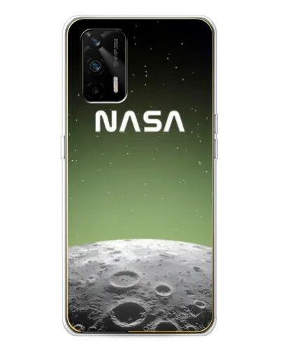 Чехол для Realme GT 5G с картинкой «NASA — лунный градиент» Чехол для Realme GT 5G с картинкой «NASA — лунный градиент»