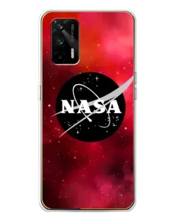 Чехол для Realme GT 5G с картинкой «NASA — красная туманность»