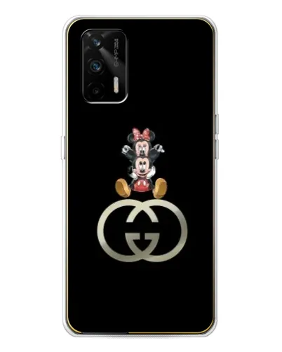 Чехол для Realme GT 5G с картинкой «Минни Маус на лого» Чехол для Realme GT 5G с картинкой «Минни Маус на лого»