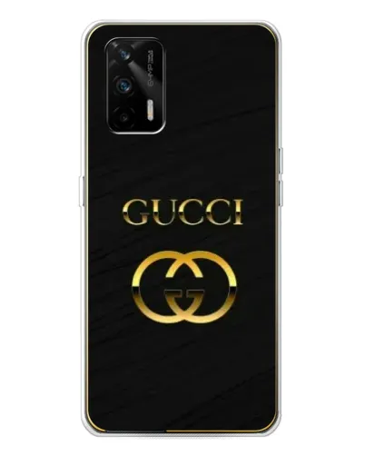 Чехол для Realme GT 5G с картинкой «Золотой логотип Gucci» Чехол для Realme GT 5G с картинкой «Золотой логотип Gucci»