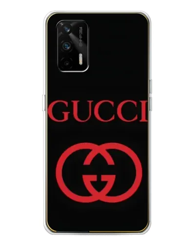 Чехол для Realme GT 5G с картинкой «Gucci — красный логотип» Чехол для Realme GT 5G с картинкой «Gucci — красный логотип»