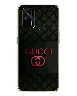 Чехол для Realme GT 5G с картинкой «Gucci — стеганый черный»