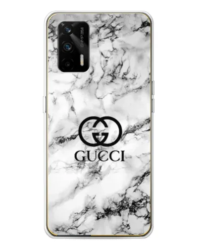 Чехол для Realme GT 5G с картинкой «Gucci — мраморный шик» Чехол для Realme GT 5G с картинкой «Gucci — мраморный шик»