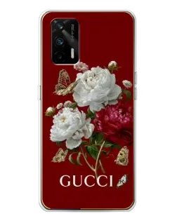 Чехол для Realme GT 5G с картинкой «Gucci —  сад»