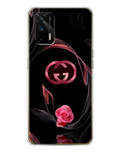 Чехол для Realme GT 5G с картинкой «Gucci — неоновая роза» Чехол для Realme GT 5G с картинкой «Gucci — неоновая роза»