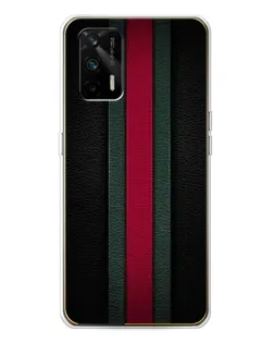 Чехол для Realme GT 5G с картинкой «Gucci — неоновая линия»