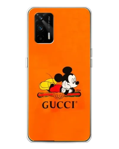 Чехол для Realme GT 5G с картинкой «Микки Маус Gucci — оранж» Чехол для Realme GT 5G с картинкой «Микки Маус Gucci — оранж»