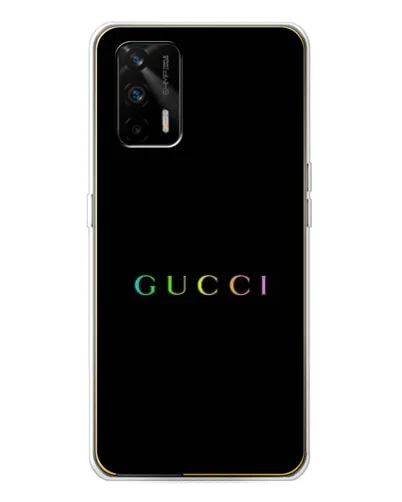 Чехол для Realme GT 5G с картинкой «Gucci — неоновый минимализм» Чехол для Realme GT 5G с картинкой «Gucci — неоновый минимализм»