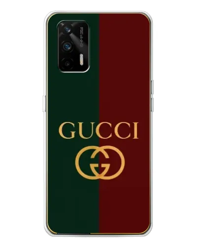 Чехол для Realme GT 5G с картинкой «Gucci — темно-зеленый градиент» Чехол для Realme GT 5G с картинкой «Gucci — темно-зеленый градиент»