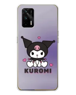 Чехол для Realme GT 5G с картинкой «Kuromi — фиолетовый арт» Чехол для Realme GT 5G с картинкой «Kuromi — фиолетовый арт»