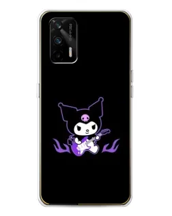 Чехол для Realme GT 5G с картинкой «Электрическая Kuromi» Чехол для Realme GT 5G с картинкой «Электрическая Kuromi»