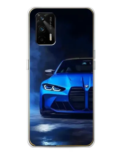 Чехол для Realme GT 5G с картинкой «Голубая BMW M4» Чехол для Realme GT 5G с картинкой «Голубая BMW M4»