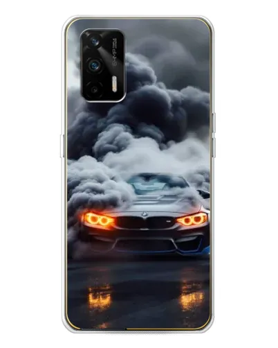 Чехол для Realme GT 5G с картинкой «BMW в дыму» Чехол для Realme GT 5G с картинкой «BMW в дыму»