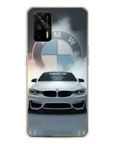 Чехол для Realme GT 5G с картинкой «BMW в белом дыму» Чехол для Realme GT 5G с картинкой «BMW в белом дыму»