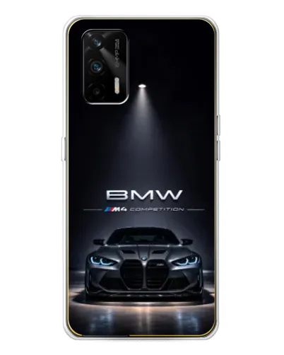 Чехол для Realme GT 5G с картинкой «BMW сквозь ночной город» Чехол для Realme GT 5G с картинкой «BMW сквозь ночной город»