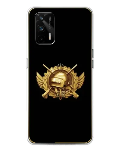 Чехол для Realme GT 5G с картинкой «PUBG — оранжевый градиент» Чехол для Realme GT 5G с картинкой «PUBG — оранжевый градиент»