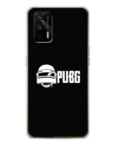 Чехол для Realme GT 5G с картинкой «PUBG — классический лого» Чехол для Realme GT 5G с картинкой «PUBG — классический лого»
