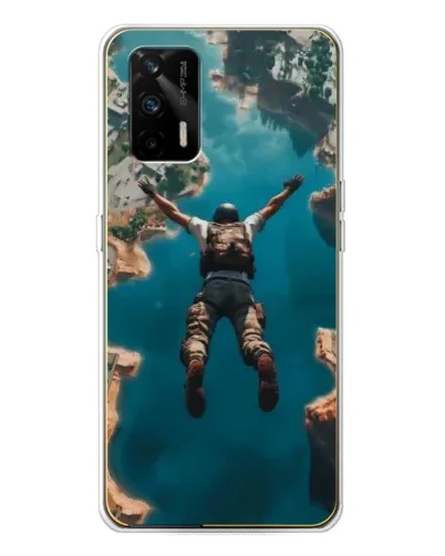 Чехол для Realme GT 5G с картинкой «PUBG — свободное падение» Чехол для Realme GT 5G с картинкой «PUBG — свободное падение»