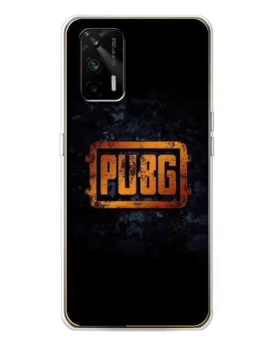 Чехол для Realme GT 5G с картинкой «PUBG — золотой логотип» Чехол для Realme GT 5G с картинкой «PUBG — золотой логотип»