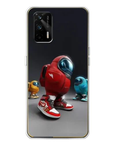 Чехол для Realme GT 5G с картинкой «Among Us — 3D стиль» Чехол для Realme GT 5G с картинкой «Among Us — 3D стиль»