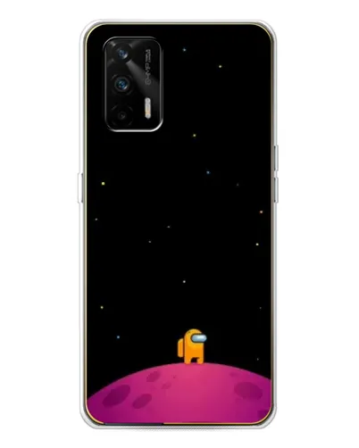 Чехол для Realme GT 5G с картинкой «Одинокий герой на планете» Чехол для Realme GT 5G с картинкой «Одинокий герой на планете»
