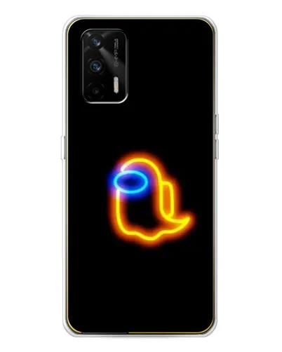 Чехол для Realme GT 5G с картинкой «Among Us неоновое сияние» Чехол для Realme GT 5G с картинкой «Among Us неоновое сияние»