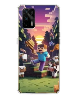 Чохол для Realme GT 5G з картинкою «Стів на фермі» Чохол для Realme GT 5G з картинкою «Стів на фермі»
