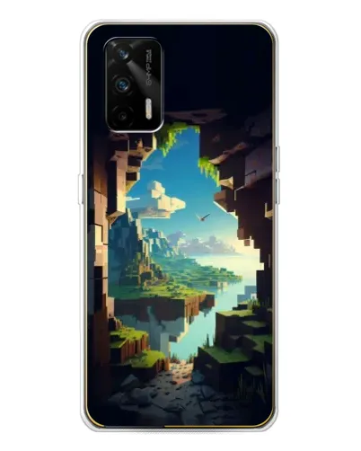 Чехол для Realme GT 5G с картинкой «Вид из пещеры» Чехол для Realme GT 5G с картинкой «Вид из пещеры»