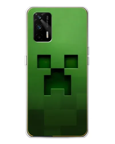 Чехол для Realme GT 5G с картинкой «Крипер микро-дизайн» Чехол для Realme GT 5G с картинкой «Крипер микро-дизайн»