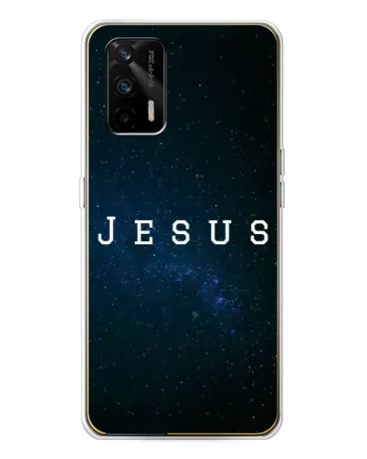 Чехол для Realme GT 5G с картинкой «Звездное небо Jesus»