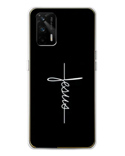 Чехол для Realme GT 5G с картинкой «Тонкая линия веры»