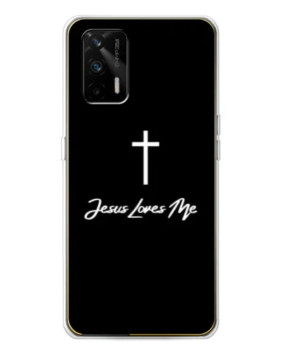 Чехол для Realme GT 5G с картинкой «Иисус любит тебя»