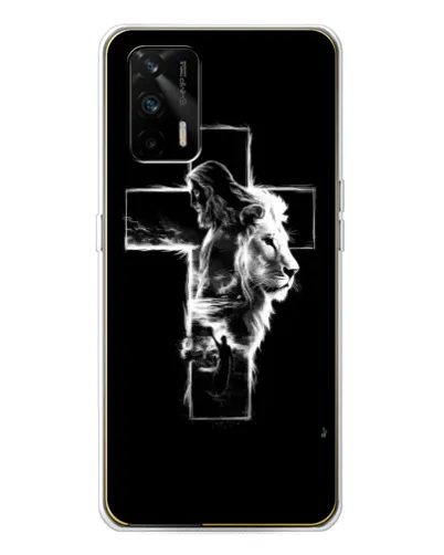 Чехол для Realme GT 5G с картинкой «Сияющий крест Jesus» Чехол для Realme GT 5G с картинкой «Сияющий крест Jesus»