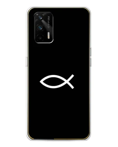 Чехол для Realme GT 5G с картинкой «Символ рыбы Jesus» Чехол для Realme GT 5G с картинкой «Символ рыбы Jesus»